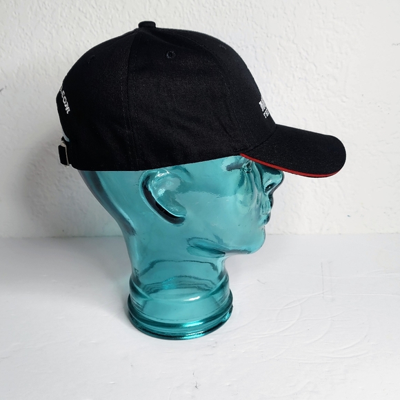 Marines Black White Cap, 6 Panel Construction, The Few, The Proud Logo Hat - Picture 5 of 6